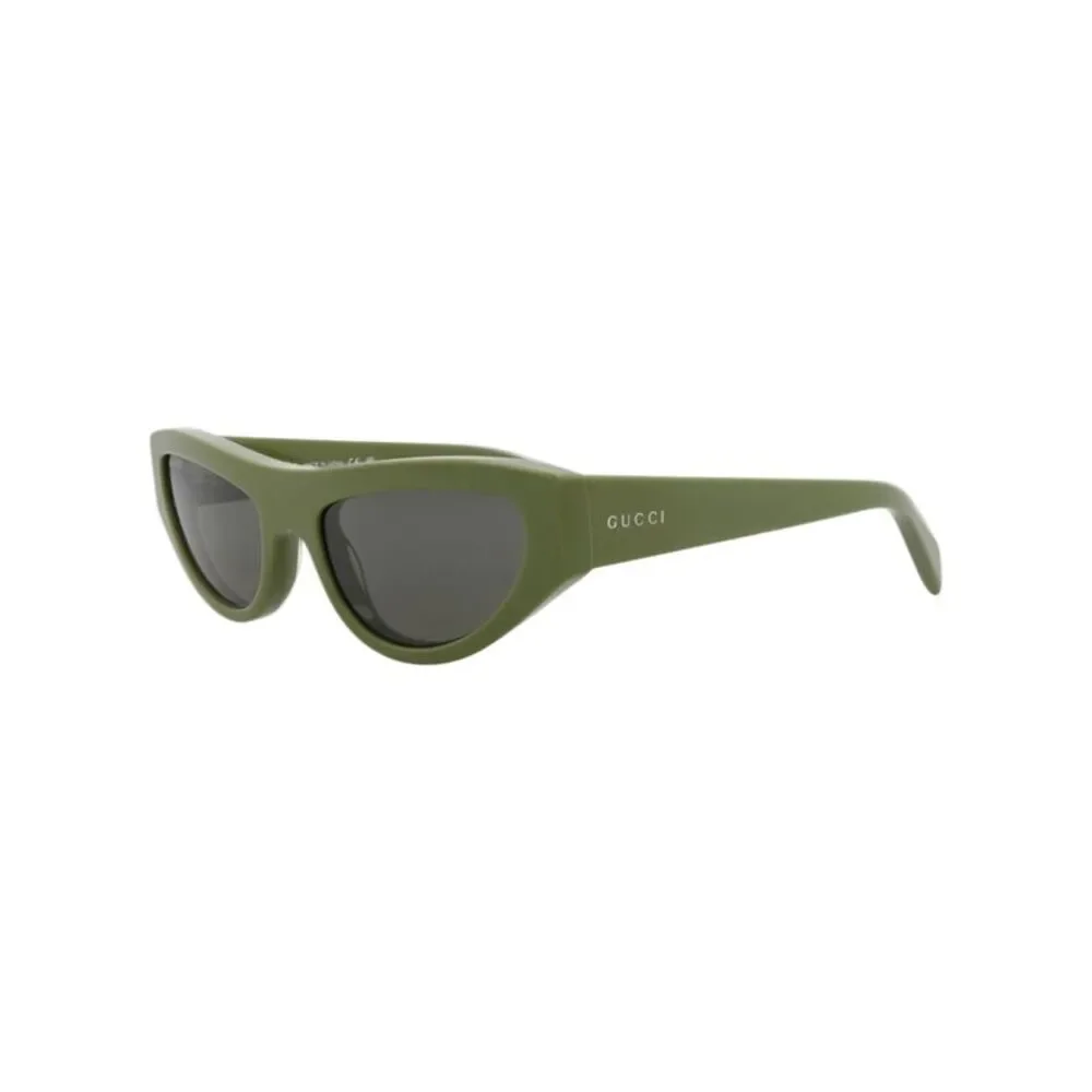 Gucci Cat Eye-Frame Recycled Acetate Sunglasses Green Womens